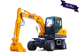 輪式挖掘機 現(xiàn)代工程建設(shè)中的多面手